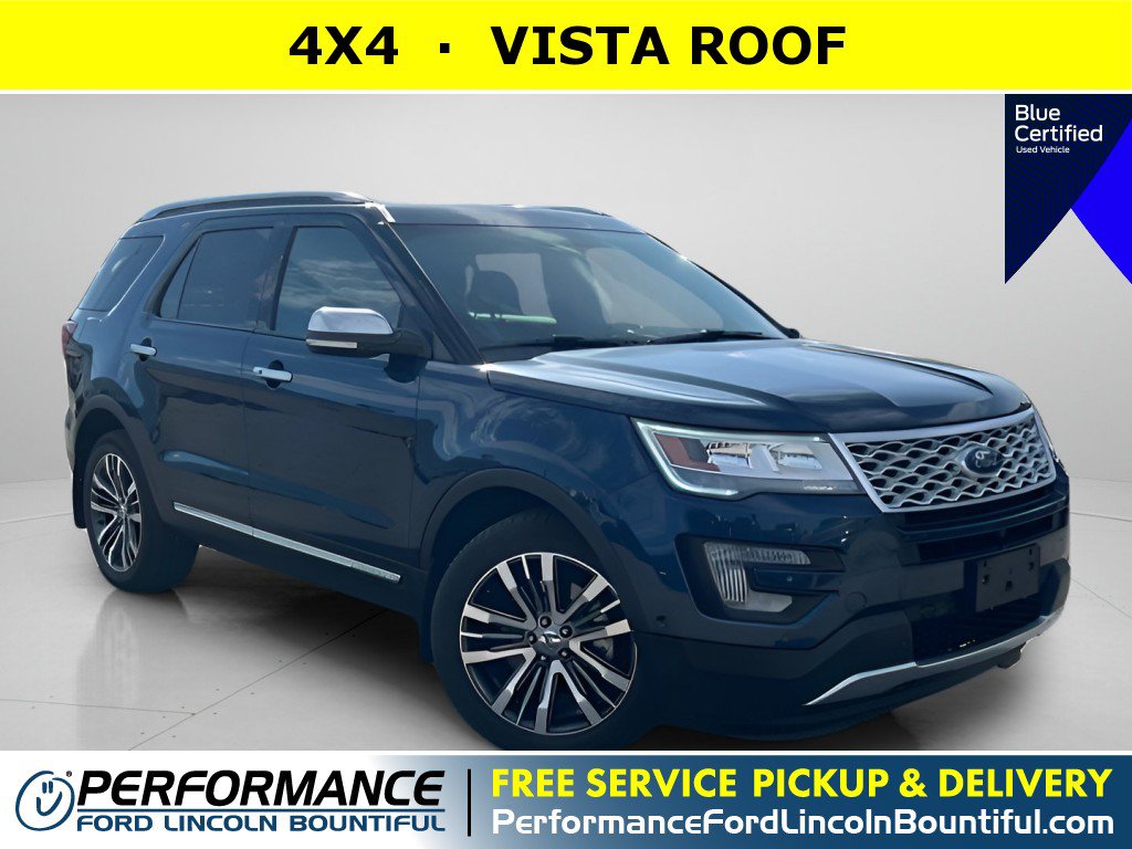 Certified 2017 Ford Explorer Platinum AWD/4WD image 1