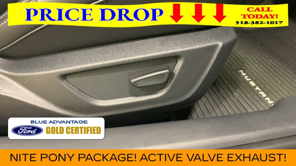 Certified 2025 Ford Mustang GT Premium w/ Mustang Nite Pony Package RWD image 13