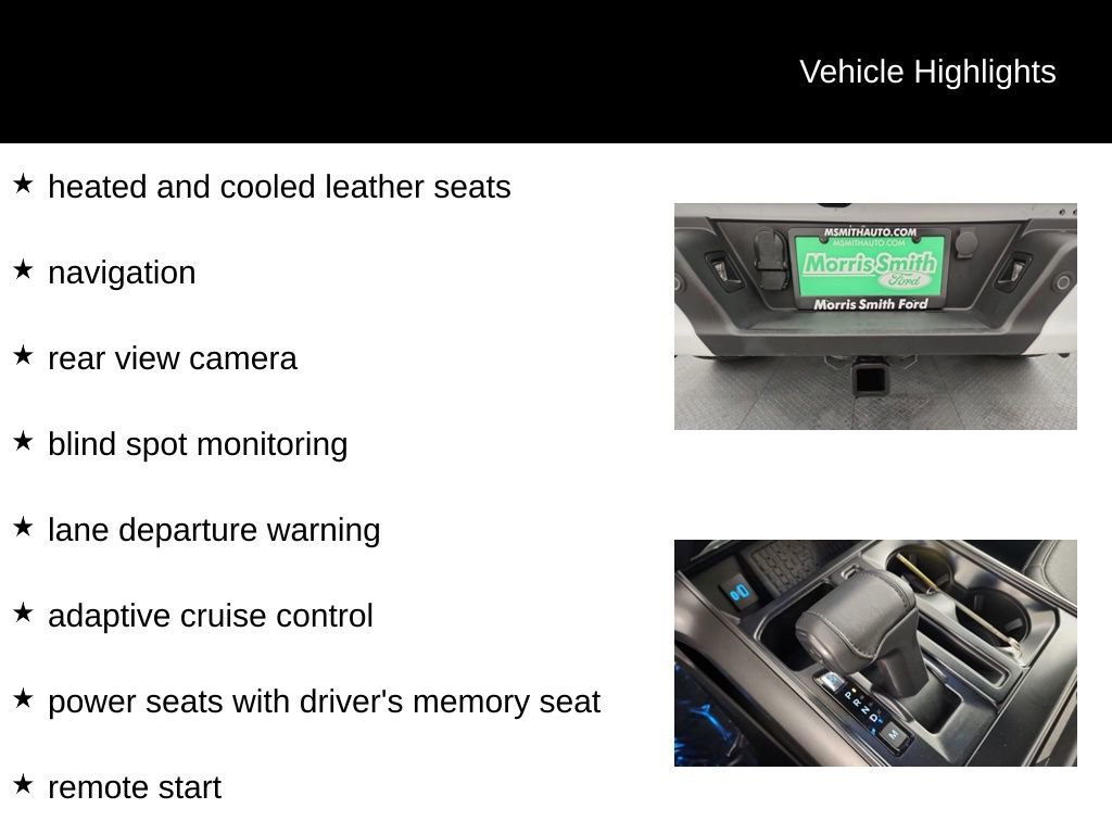 Certified 2024 Ford F150 Lariat w/ Equipment Group 502A High AWD/4WD image 11