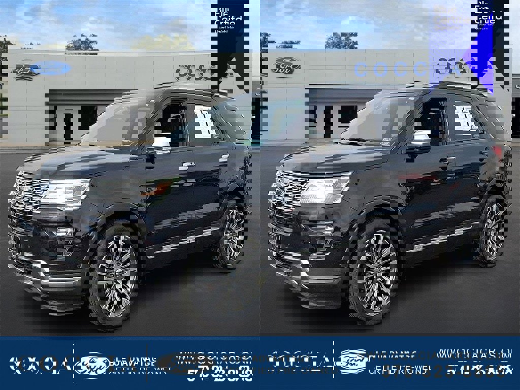 Certified 2019 Ford Explorer Platinum