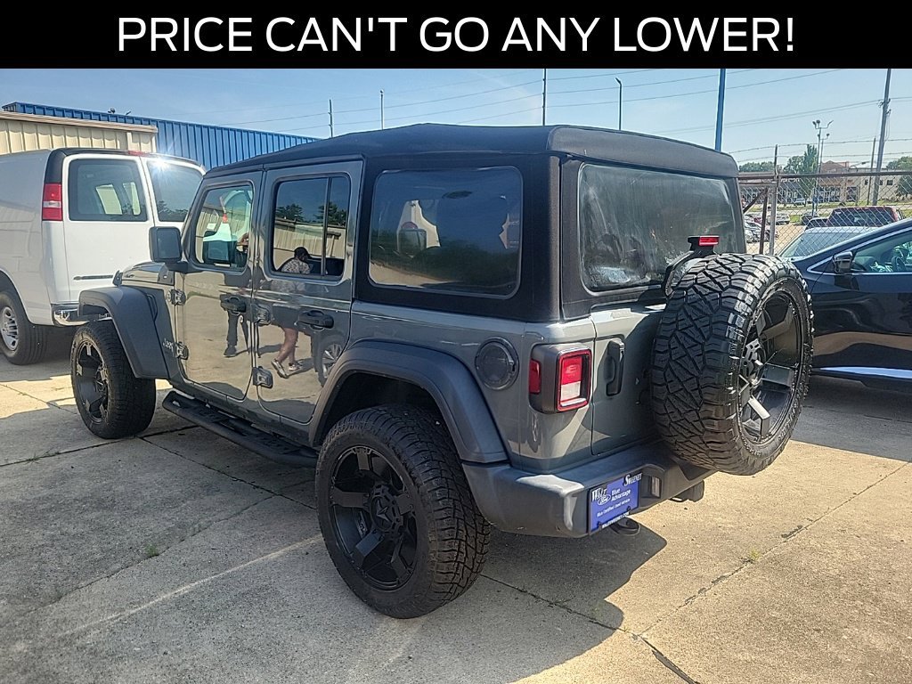 Used 2021 Jeep Wrangler Unlimited Sport AWD/4WD image 3
