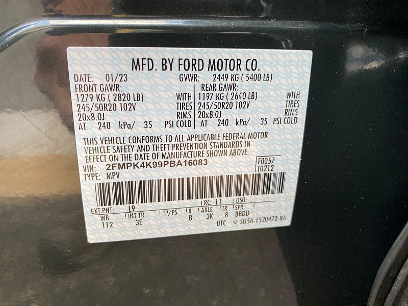 Certified 2023 Ford Edge Titanium AWD/4WD image 66