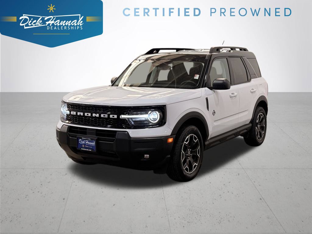 Certified 2025 Ford Bronco Sport Outer Banks