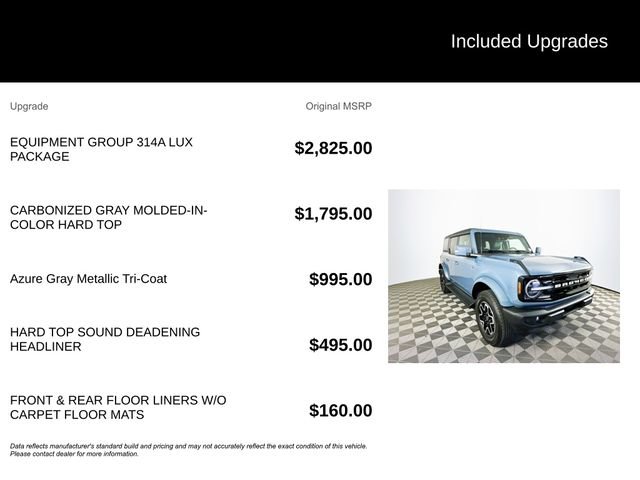 Certified 2025 Ford Bronco Outer Banks AWD/4WD image 5