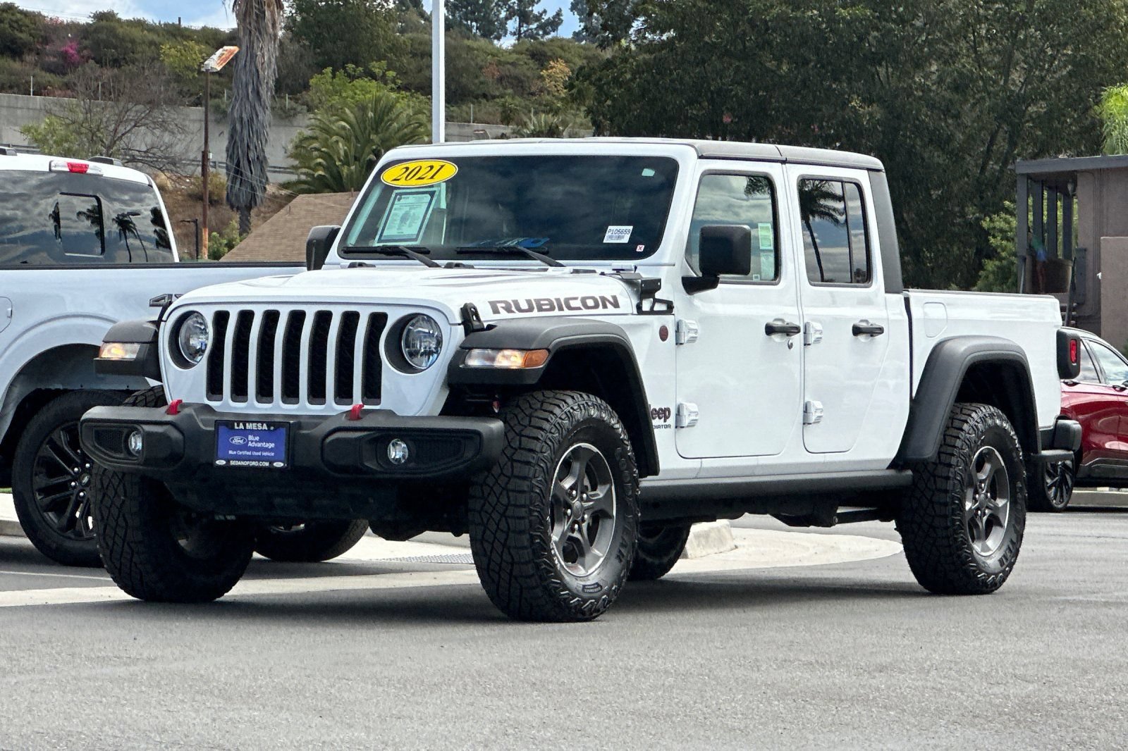 Used 2021 Jeep Gladiator Rubicon w/ Trailer Tow Package AWD/4WD image 7