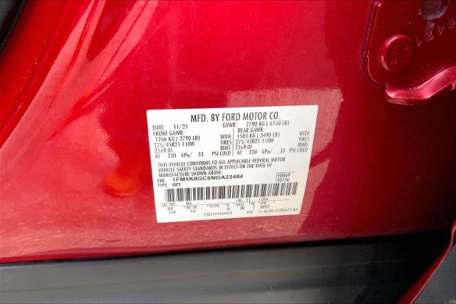 Certified 2022 Ford Explorer ST w/ Equipment Group 401A AWD/4WD image 34
