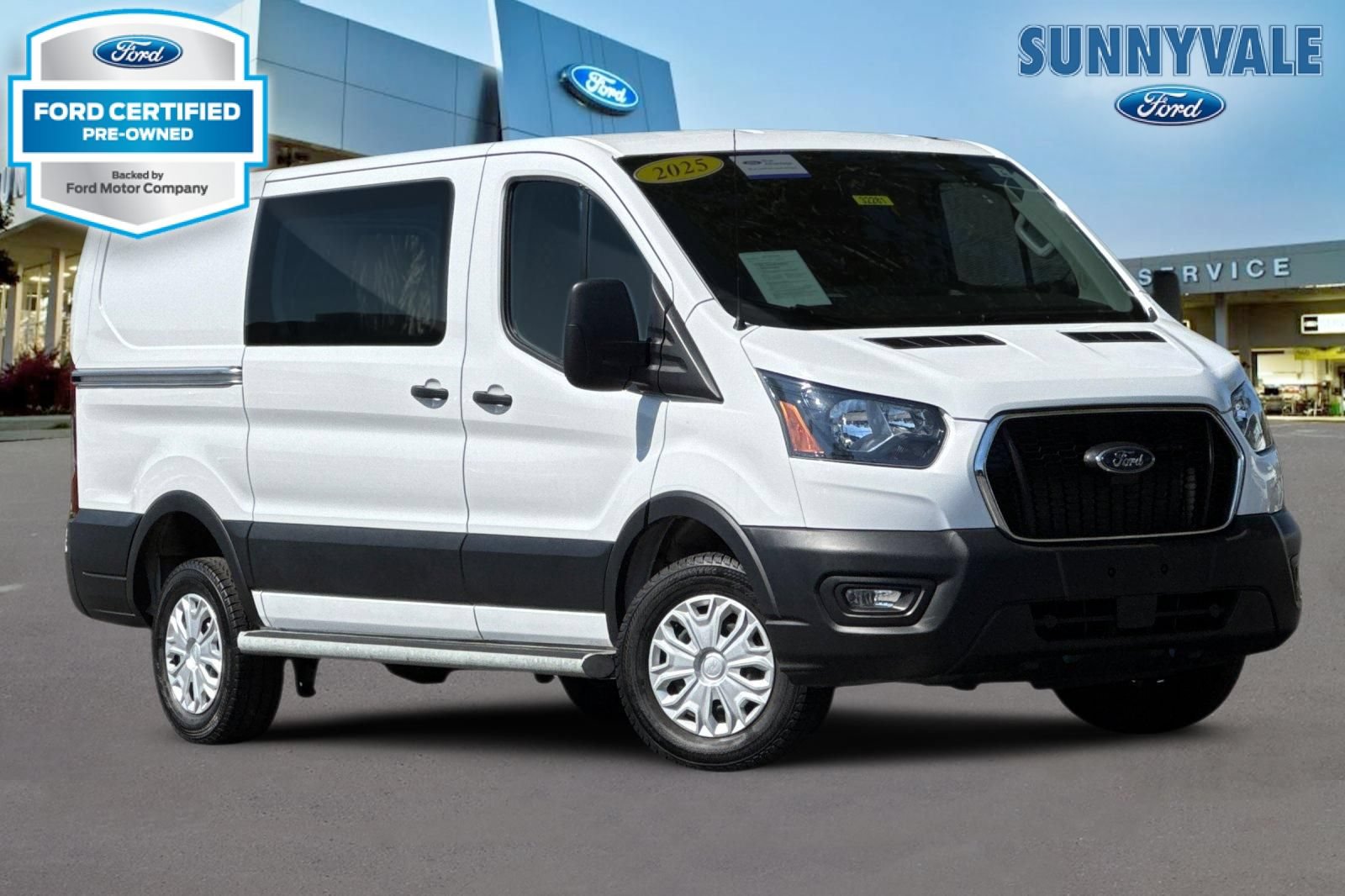 Certified 2025 Ford Transit 250 Low Roof w/ Exterior Upgrade Package