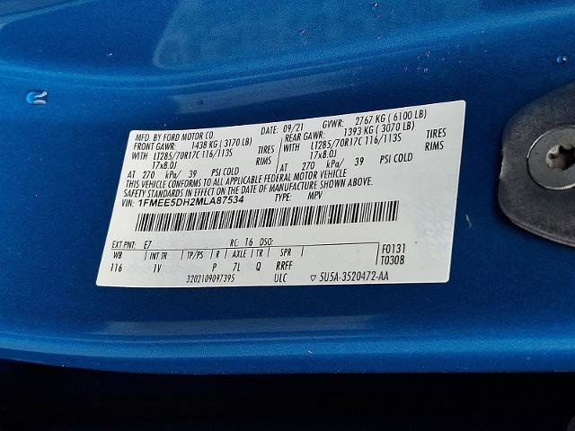 Certified 2021 Ford Bronco Badlands image 24