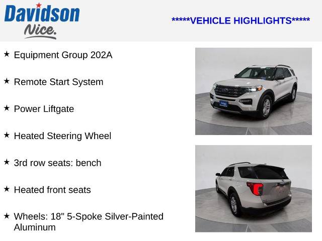 Certified 2023 Ford Explorer XLT w/ Equipment Group 202A AWD/4WD image 4