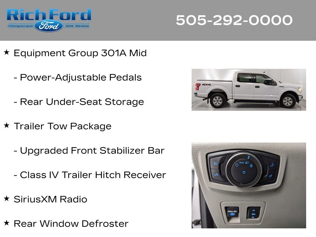 Certified 2020 Ford F150 XLT w/ Equipment Group 301A Mid AWD/4WD image 22