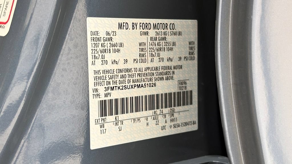 Certified 2023 Ford Mustang Mach-E California Route 1 AWD/4WD image 48