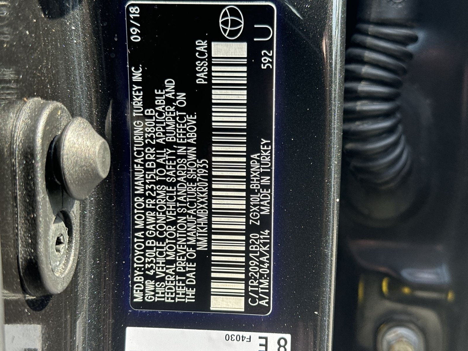 Used 2019 Toyota C-HR Limited FWD image 29