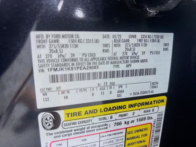 Certified 2023 Ford Expedition Max Limited RWD image 35