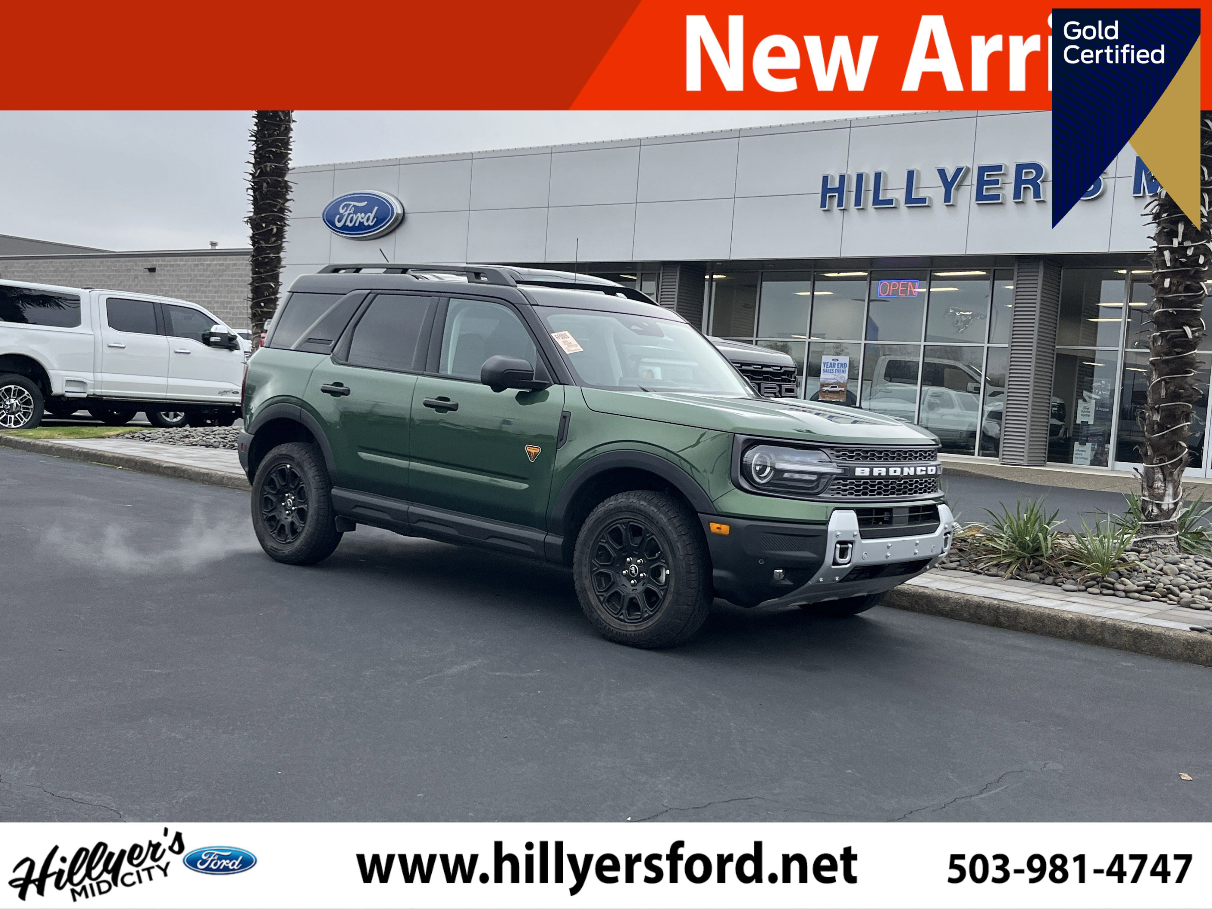 Certified 2025 Ford Bronco Sport Badlands