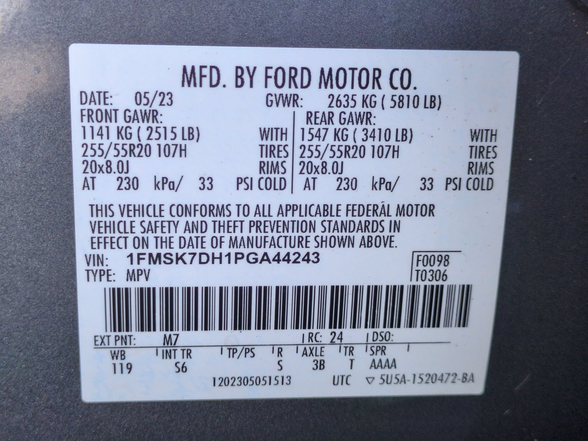 Certified 2023 Ford Explorer XLT w/ Equipment Group 202A RWD image 29