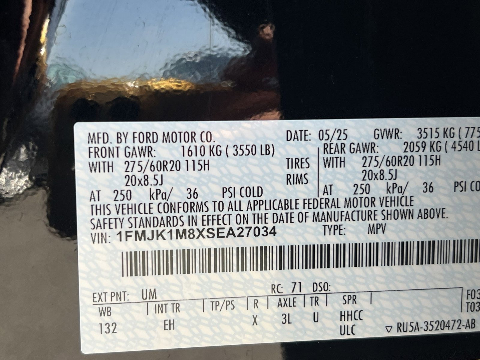 Certified 2025 Ford Expedition Max Platinum AWD/4WD image 38