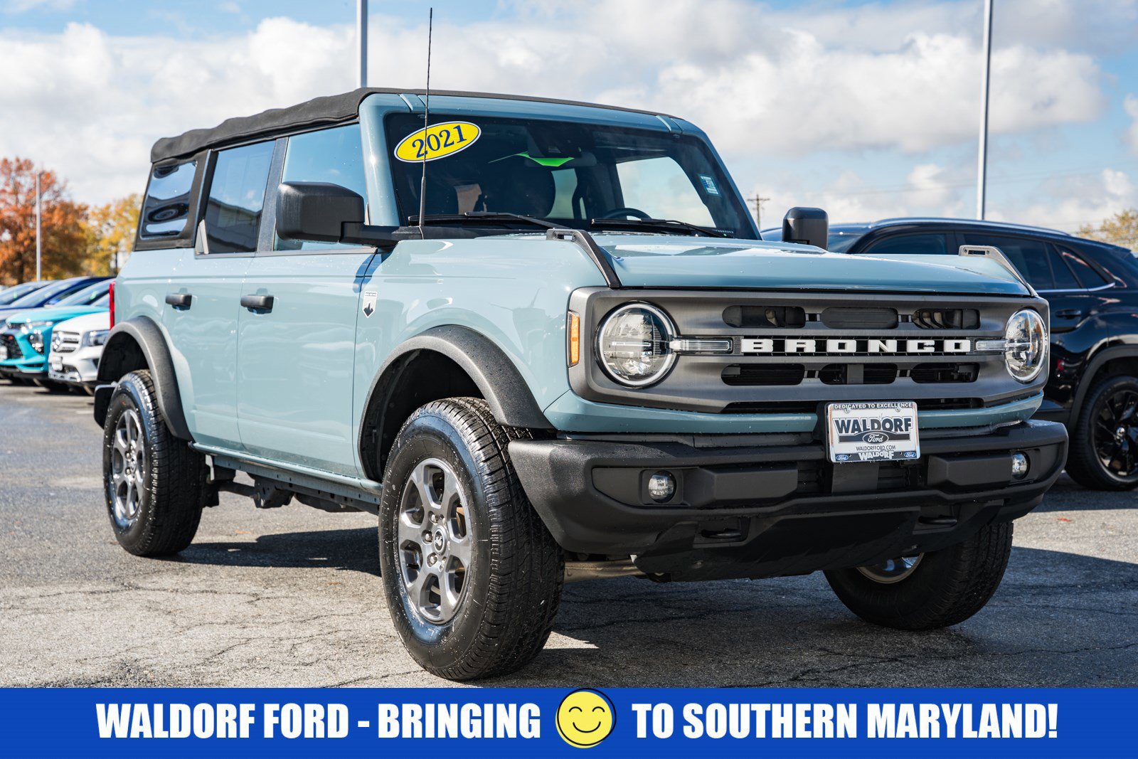 Certified 2021 Ford Bronco Big Bend