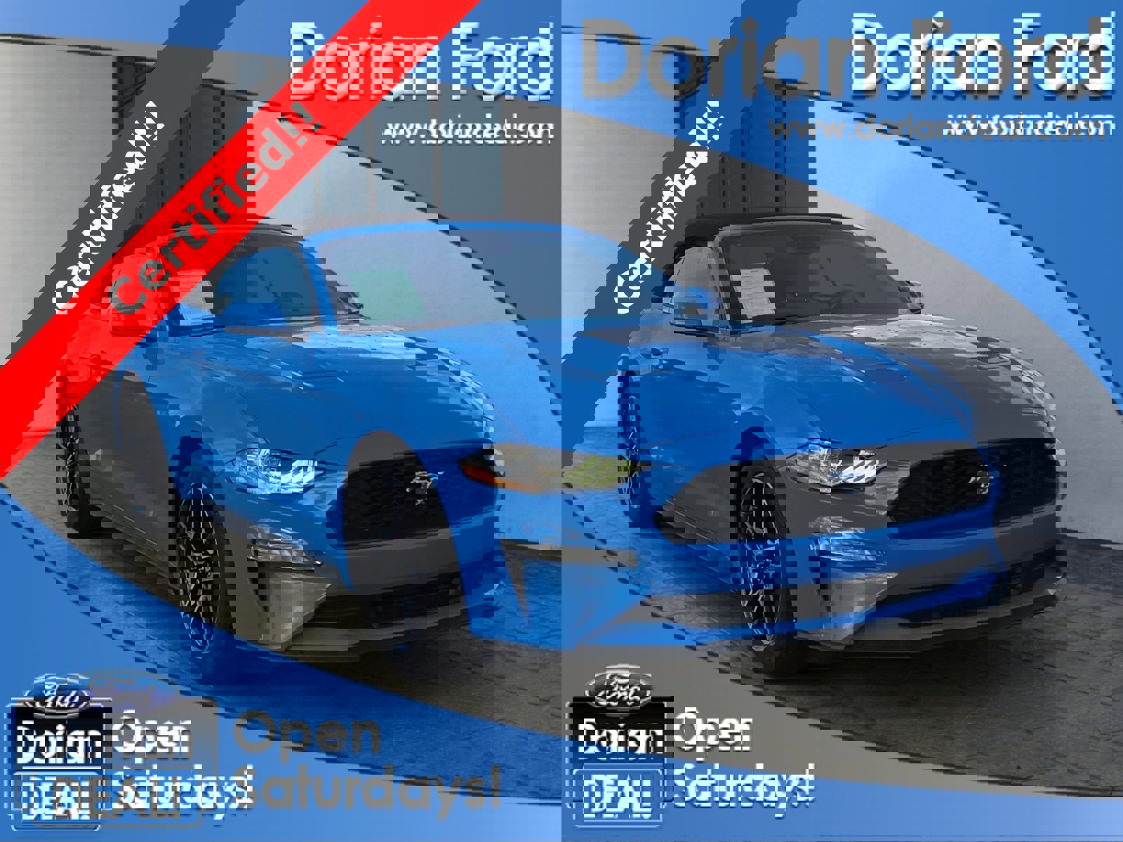 Certified 2022 Ford Mustang Convertible w/ Equipment Group 101A image 8