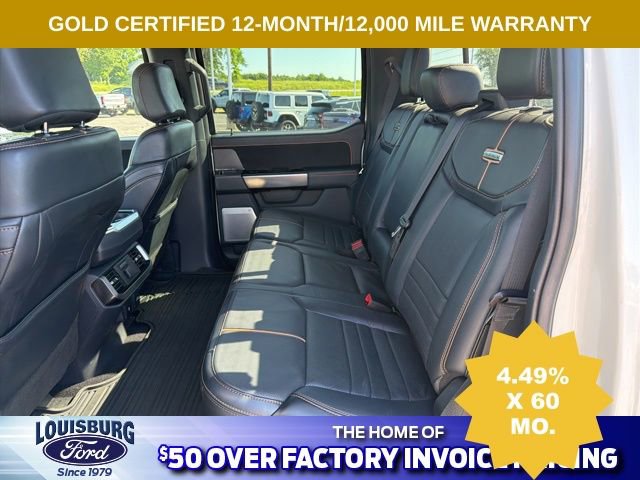 Certified 2023 Ford F150 Platinum w/ Equipment Group 701A High AWD/4WD image 10