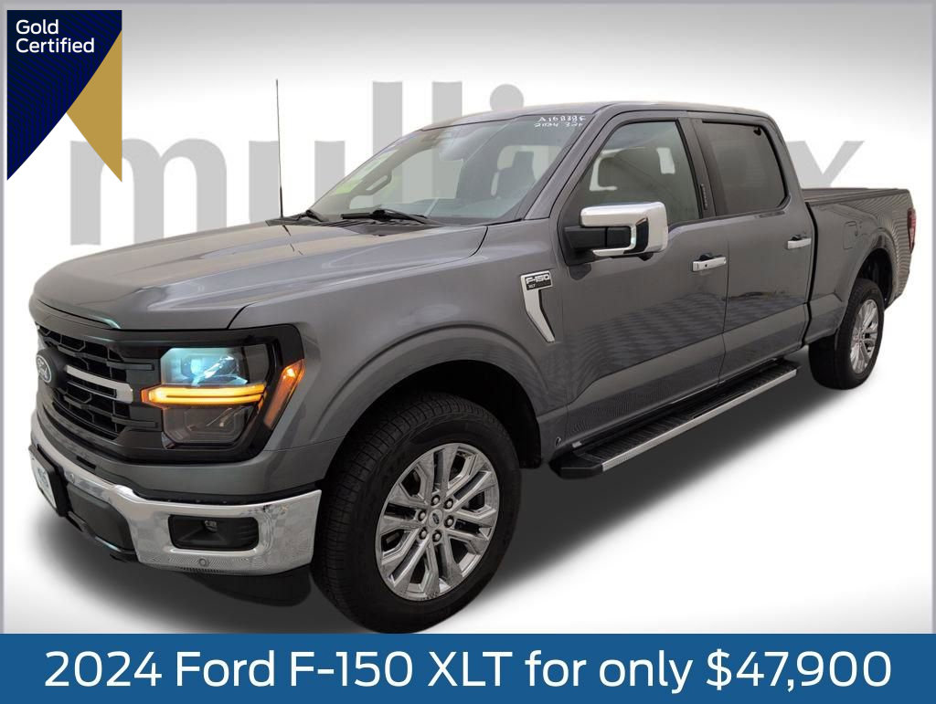 Certified 2024 Ford F150 XLT w/ Equipment Group 303A High