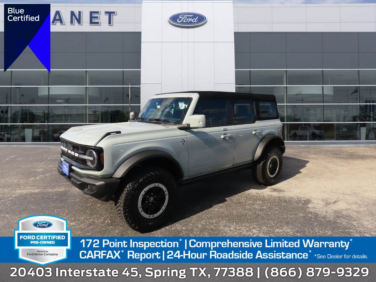 Certified 2023 Ford Bronco Outer Banks w/ Sasquatch Package