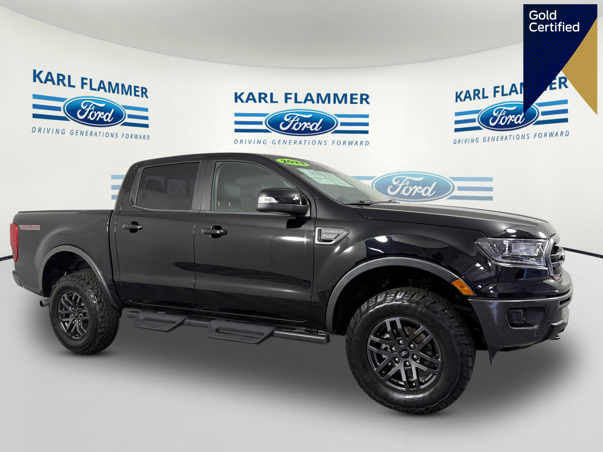 Certified 2022 Ford Ranger Lariat w/ Tremor Off-Road Package image 1