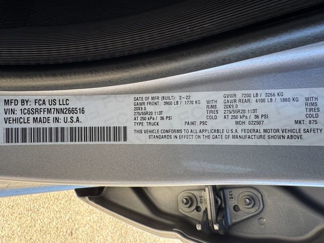 Used 2022 RAM 1500 Big Horn image 29