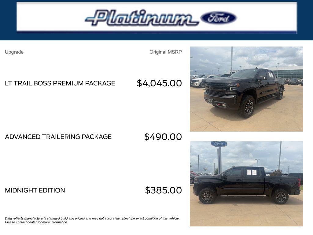 Used 2022 Chevrolet Silverado 1500 LT Trail Boss w/ LT Trail Boss Premium Package AWD/4WD image 11