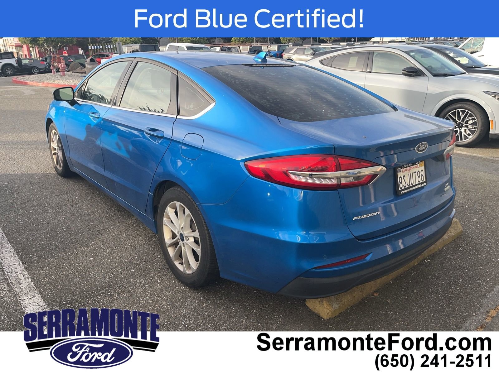 Certified 2020 Ford Fusion SE image 4