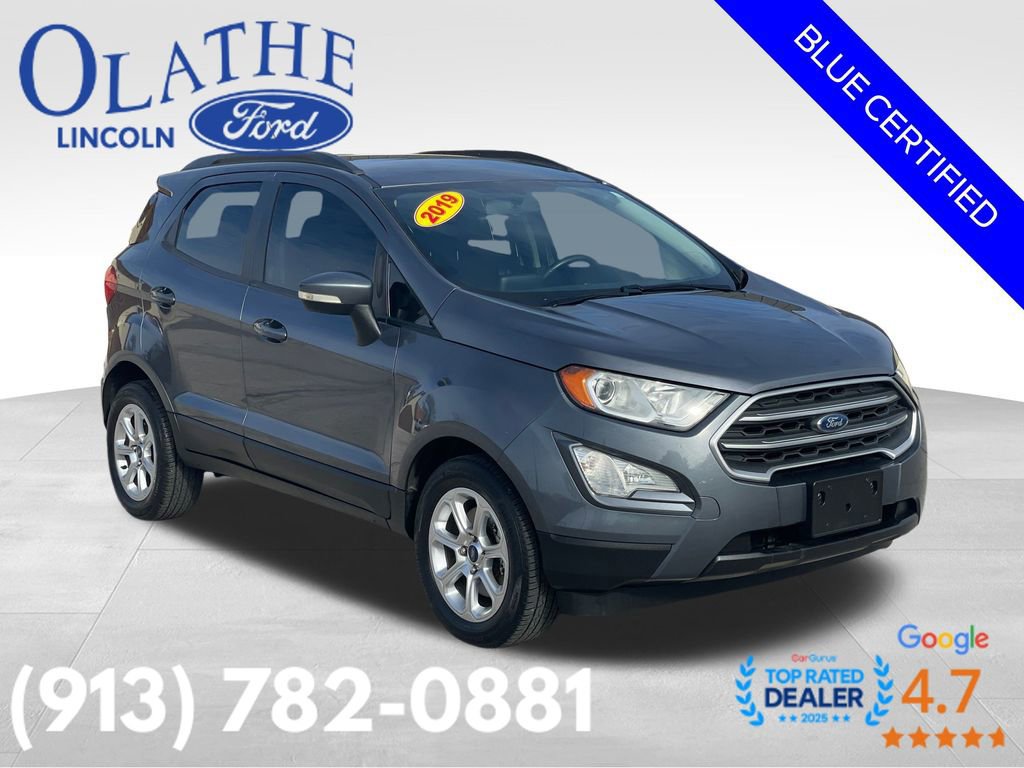 Certified 2019 Ford EcoSport SE image 1