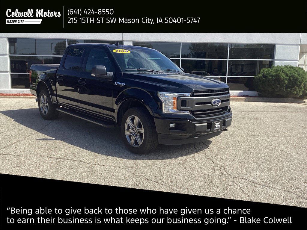 Certified 2018 Ford F150 XLT w/ Equipment Group 302A Luxury