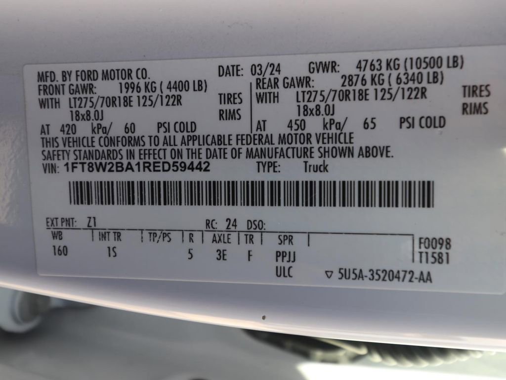 Certified 2024 Ford F250 XL w/ STX Appearance Package image 23