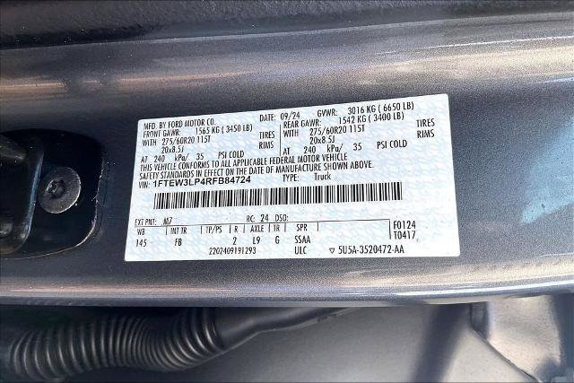 Certified 2024 Ford F150 XLT w/ Equipment Group 302A MID AWD/4WD image 31