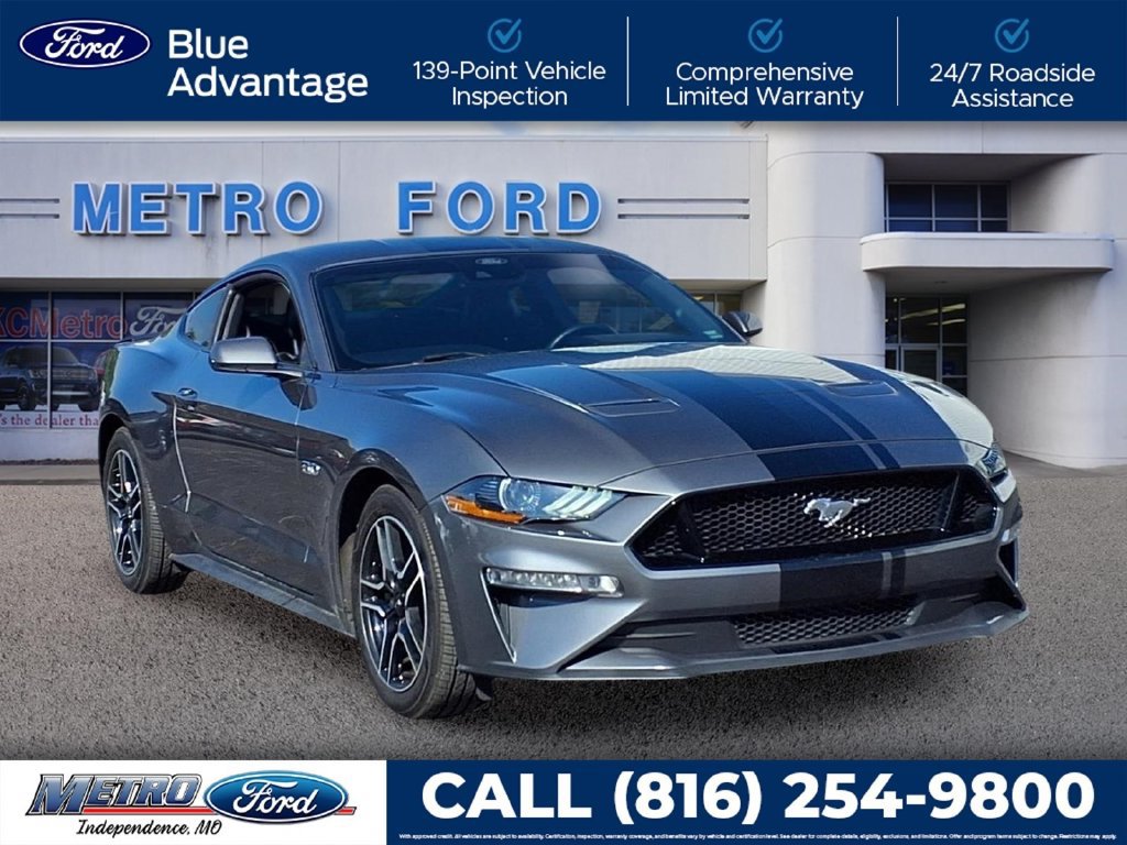 Certified 2022 Ford Mustang GT Premium w/ Security Package RWD image 1