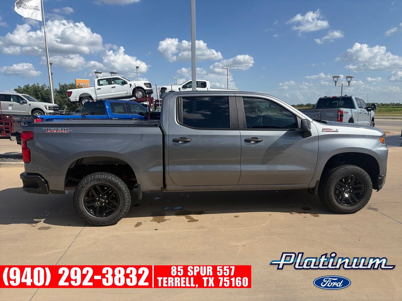 Used 2021 Chevrolet Silverado 1500 Custom Trail Boss AWD/4WD image 8