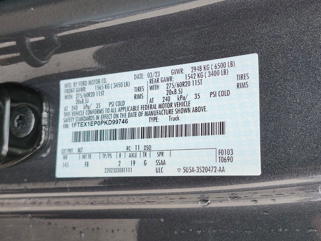 Certified 2023 Ford F150 XLT w/ Equipment Group 302A High image 33