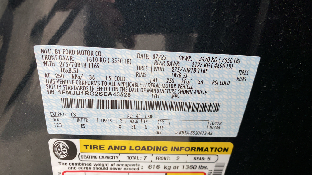 Certified 2025 Ford Expedition Tremor AWD/4WD image 28