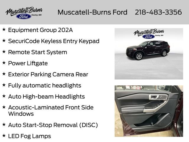 Certified 2023 Ford Explorer XLT w/ Equipment Group 202A image 7