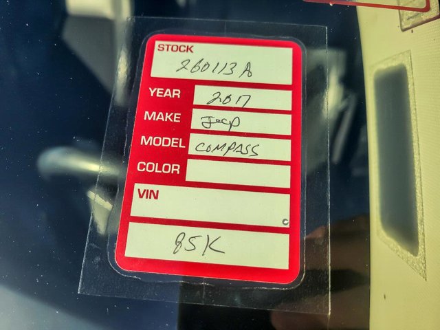 Used 2017 Jeep Compass Sport w/ Power Value Group image 27