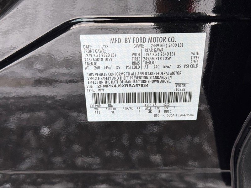 Certified 2024 Ford Edge SEL w/ Convenience Package image 22