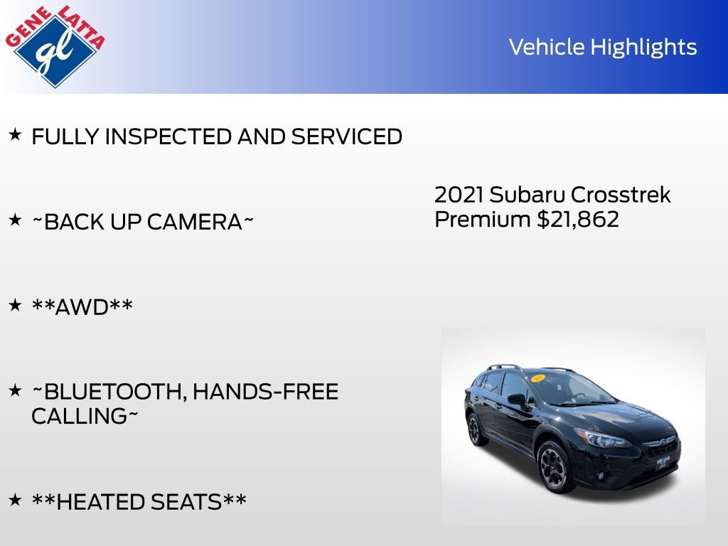 Used 2021 Subaru Crosstrek 2.0i Premium w/ Popular Package #3 AWD/4WD image 30