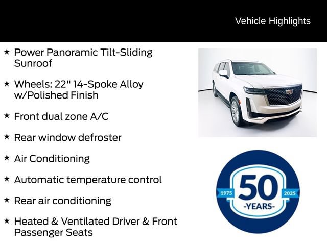 Used 2022 Cadillac Escalade ESV Premium Luxury AWD/4WD image 11