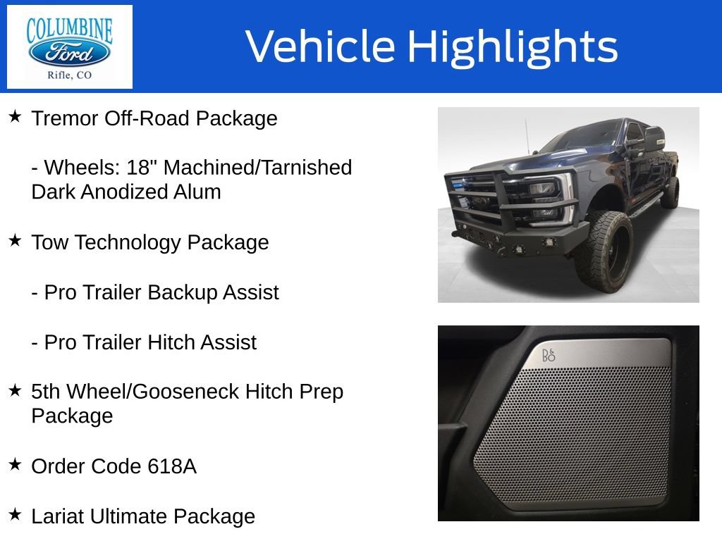 Certified 2023 Ford F350 Lariat w/ Lariat Ultimate Package AWD/4WD image 8