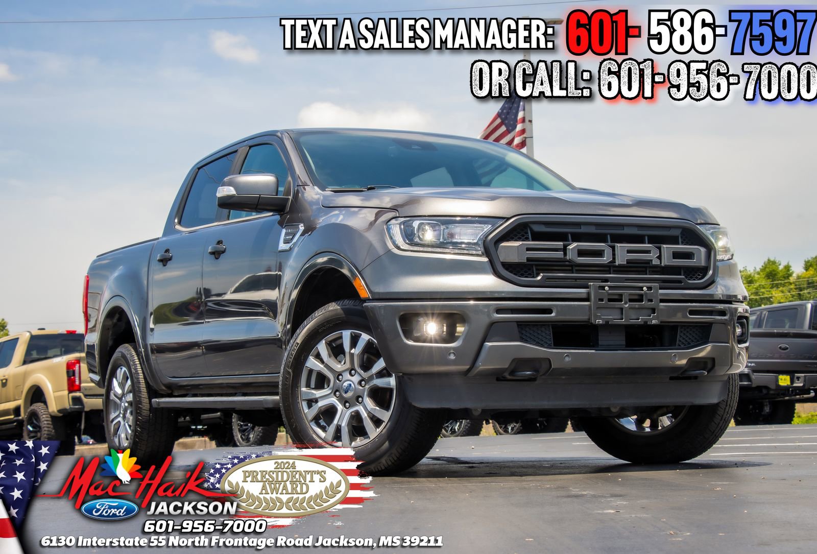 Certified 2019 Ford Ranger Lariat w/ Technology Package