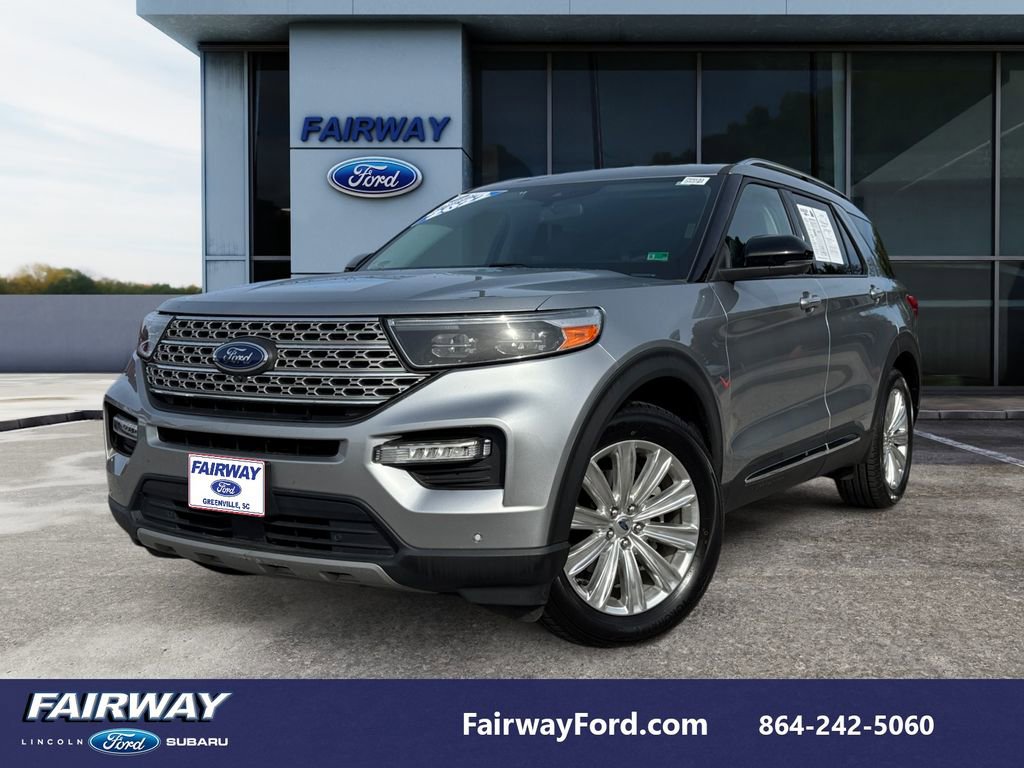 Certified 2022 Ford Explorer Limited w/ Equipment Group 301A image 1