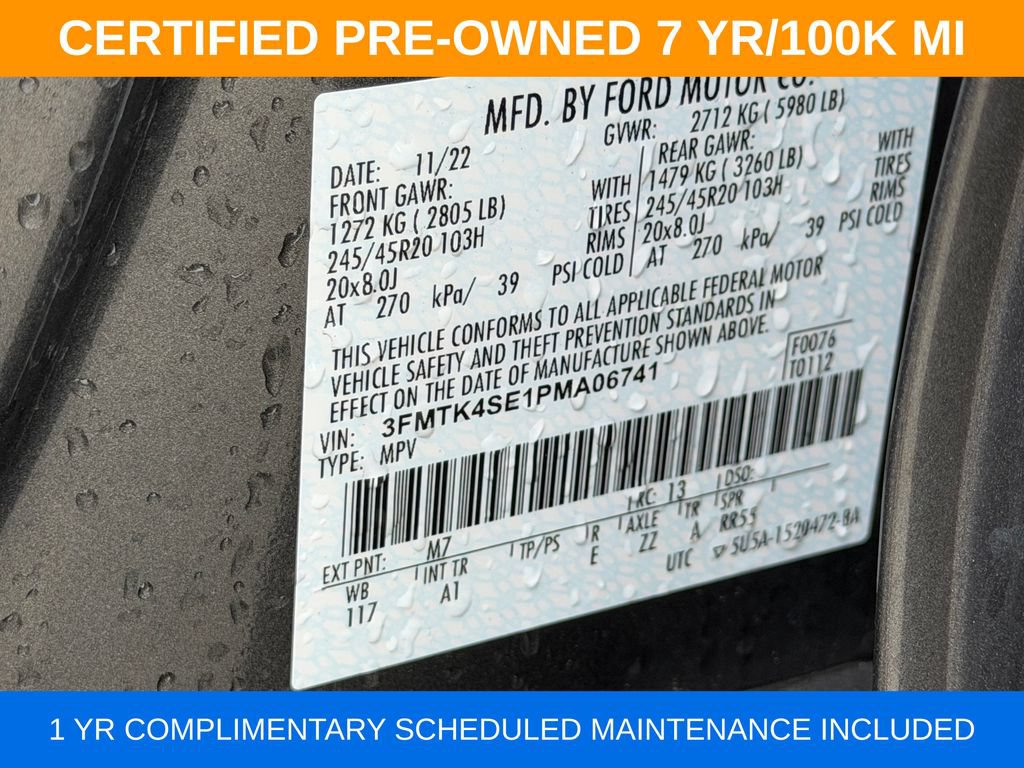 Certified 2023 Ford Mustang Mach-E GT AWD/4WD image 37