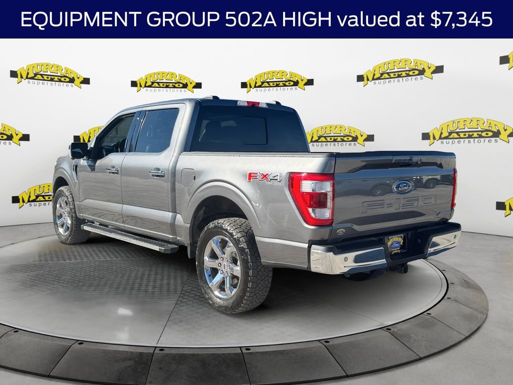Certified 2022 Ford F150 Lariat w/ Equipment Group 502A High image 3
