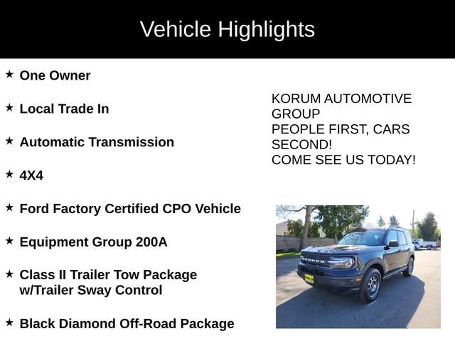 Certified 2024 Ford Bronco Sport Big Bend AWD/4WD image 4