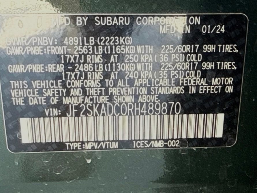 Used 2024 Subaru Forester Premium AWD/4WD image 34