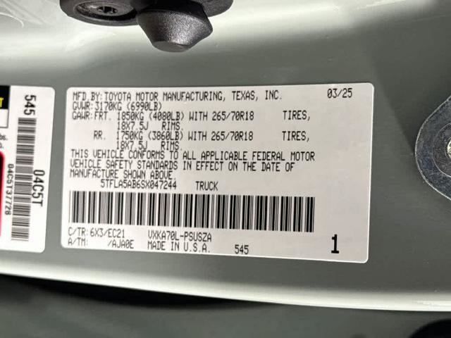 Used 2025 Toyota Tundra SR5 w/ SR5 Premium Package RWD image 22